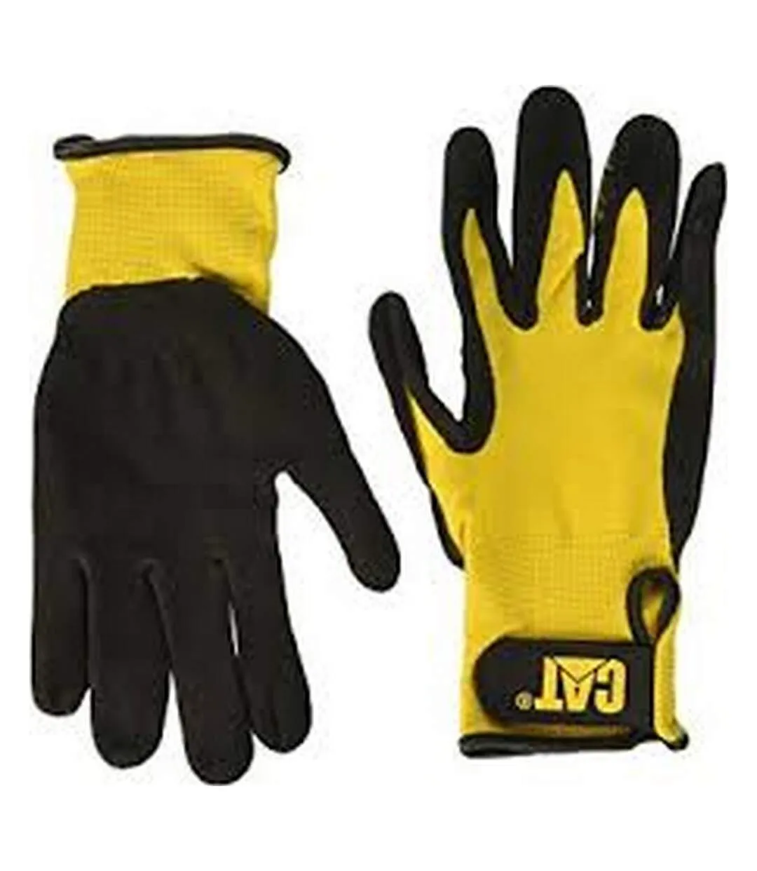 17416 gants en nylon recouverts de nitrile homme noir Caterpillar