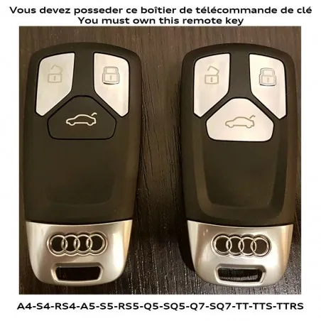 Audi TT RS MK3 Car Key Shell