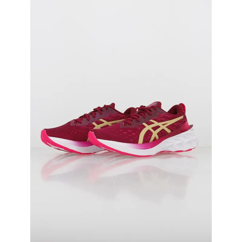 Baskets de running novablast 2 rose femme - Asics | wimod