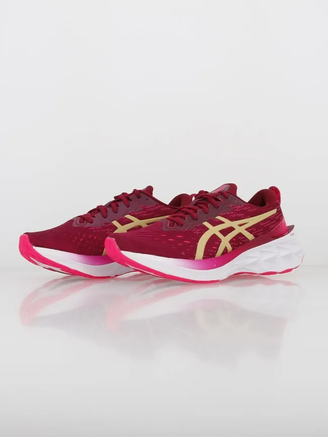 Baskets de running novablast 2 rose femme - Asics | wimod