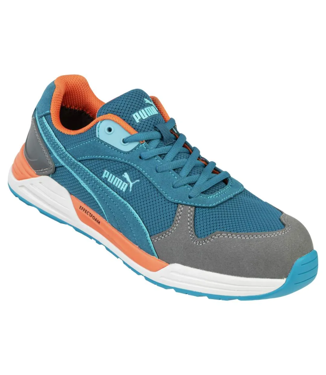 Baskets de sécurité S1P ESD HRO SRC Puma Frontside bleues