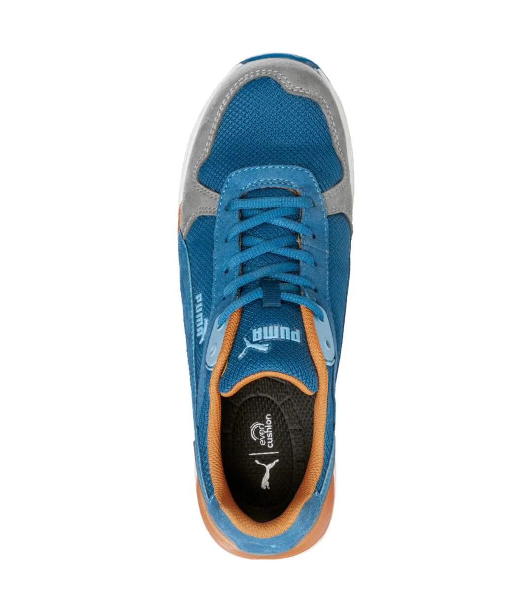 Baskets de sécurité S1P ESD HRO SRC Puma Frontside bleues