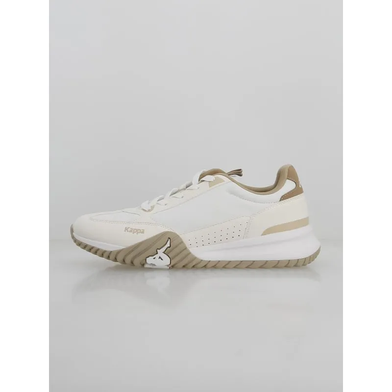 Baskets en cuir basses cups blanc homme - Tommy Jeans | wimod