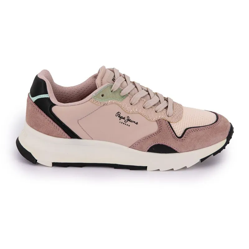 Baskets Joy Star Basic Trainers rose Femme PEPE JEANS à prix dégriffé 