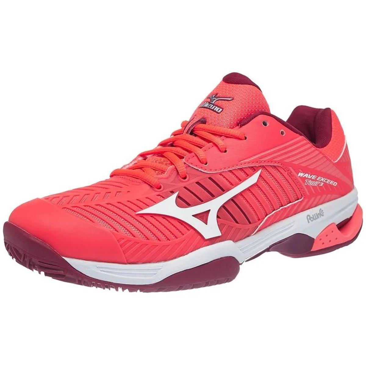 Baskets mode Mizuno wave exceed tour 3 cc rouge