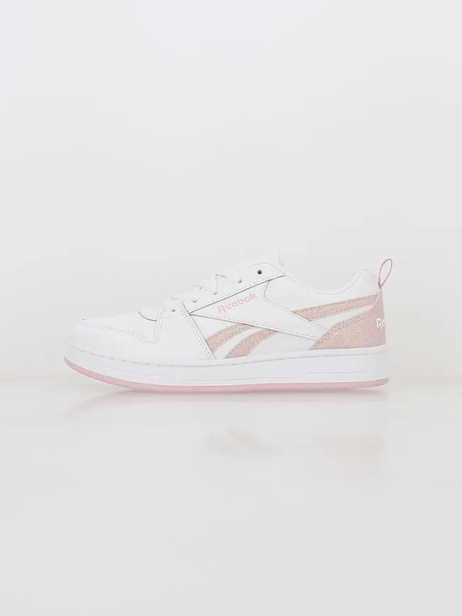 Baskets royal prime 2.0 pailletes rose blanc fille - Reebok | wimod