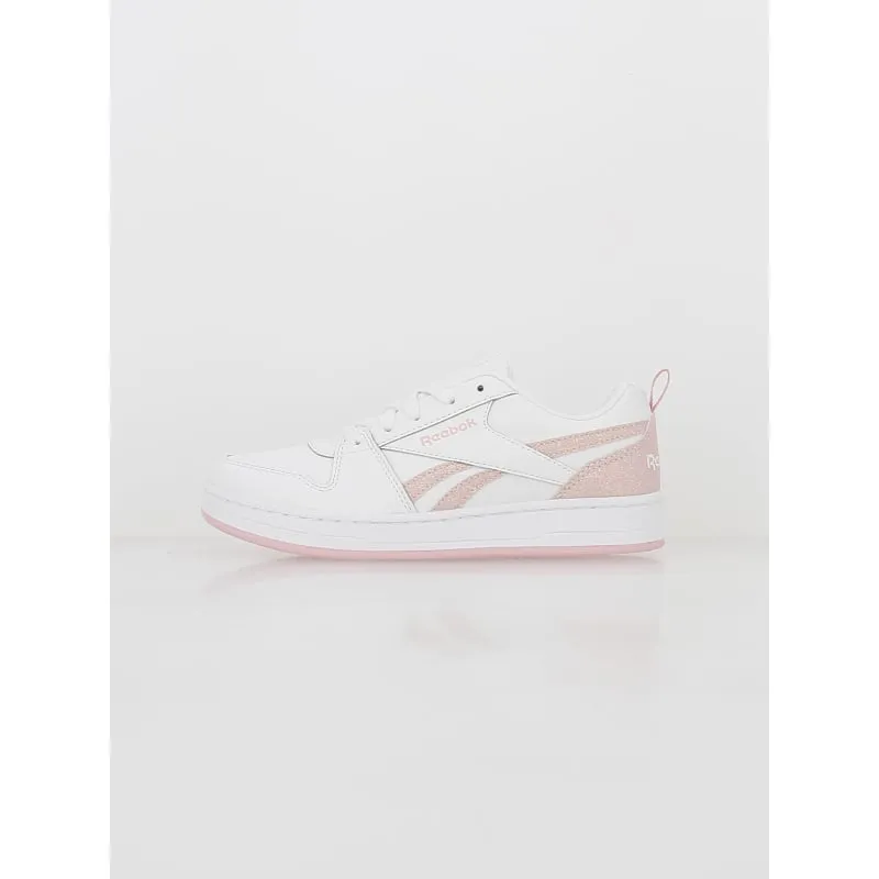 Baskets royal prime 2.0 pailletes rose blanc fille - Reebok | wimod