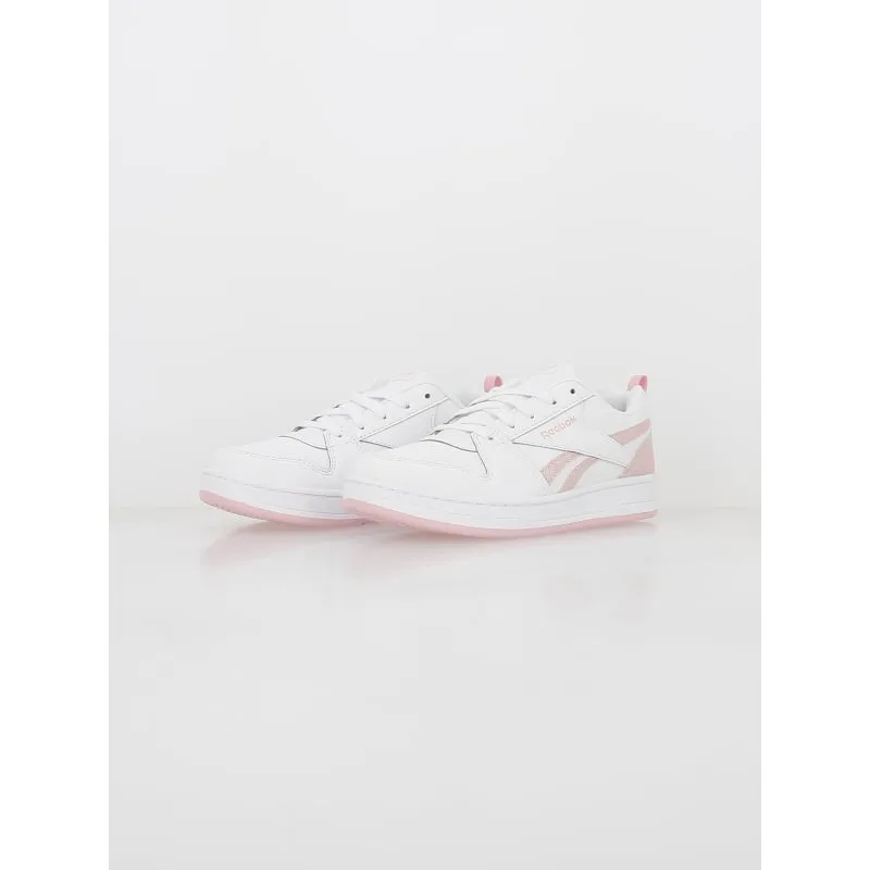 Baskets royal prime 2.0 pailletes rose blanc fille - Reebok | wimod