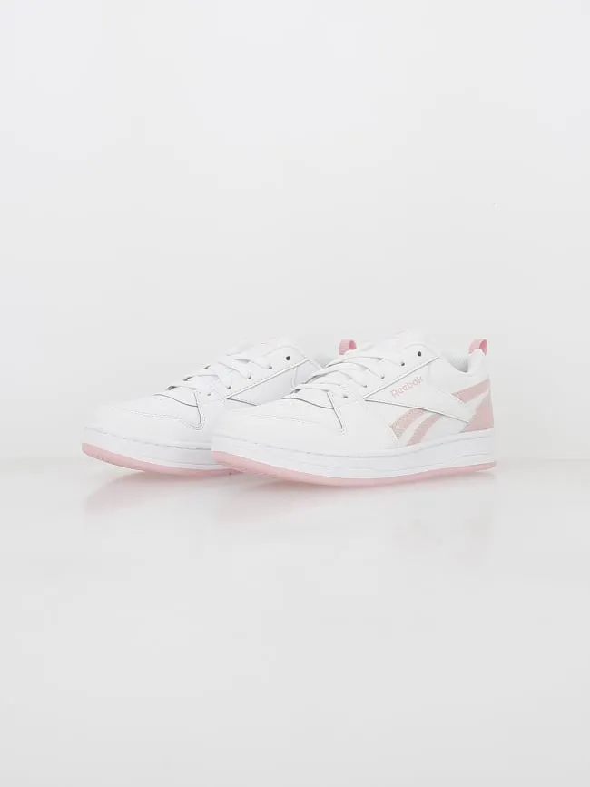 Baskets royal prime 2.0 pailletes rose blanc fille - Reebok | wimod