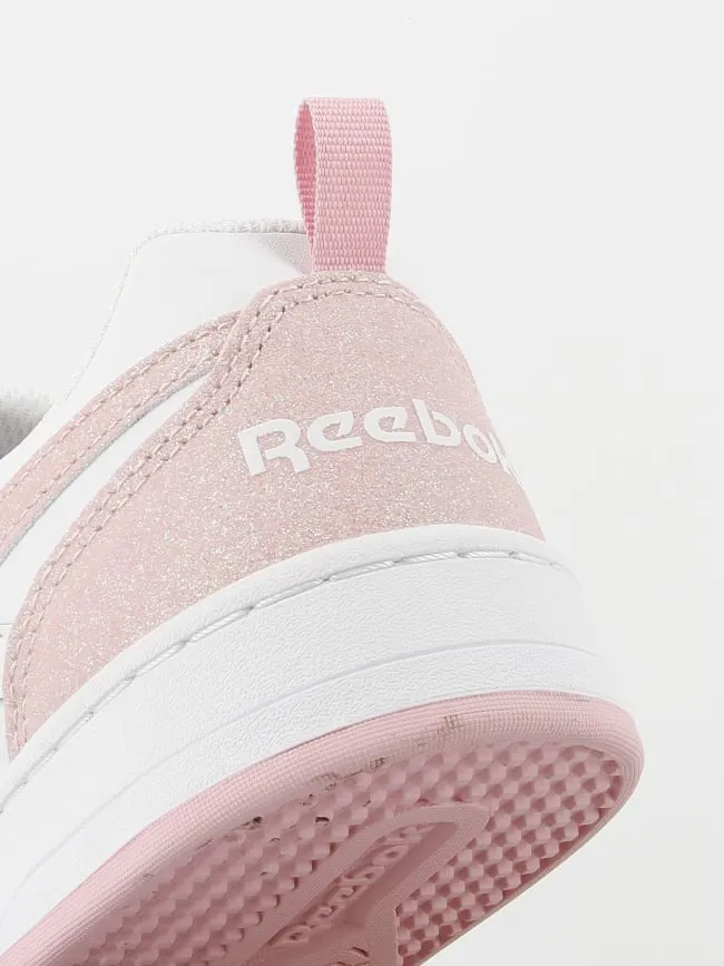 Baskets royal prime 2.0 pailletes rose blanc fille - Reebok | wimod