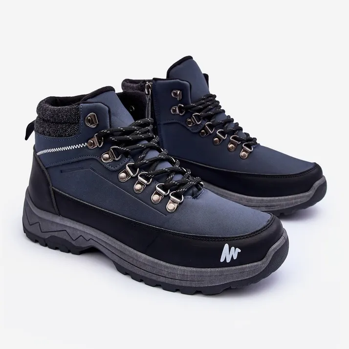 Bottes de randonnée isolées pour homme Westtide bleu marine