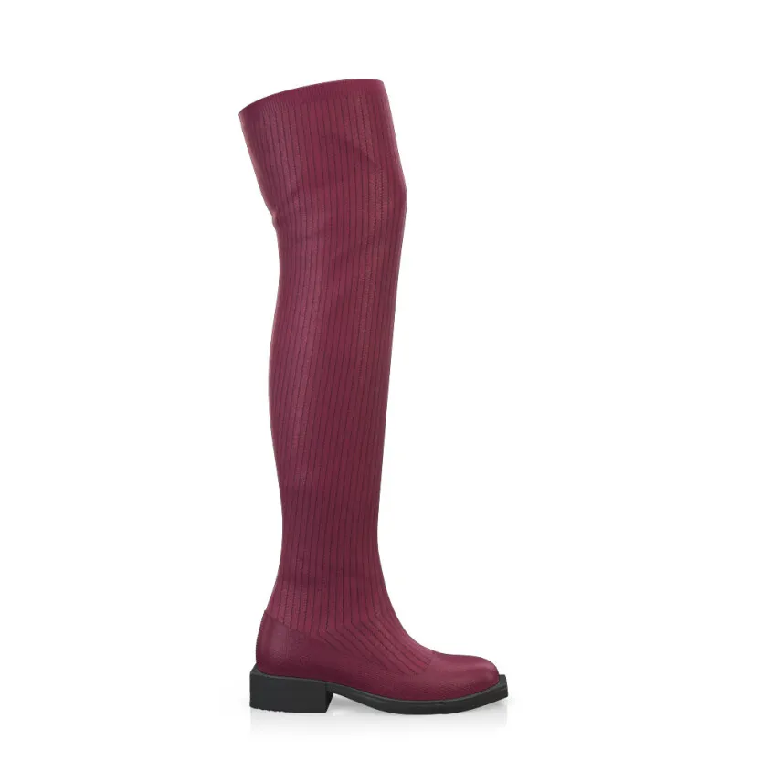 Bottes en tricot pour femmes au-dessus du genou 48826 | Girotti