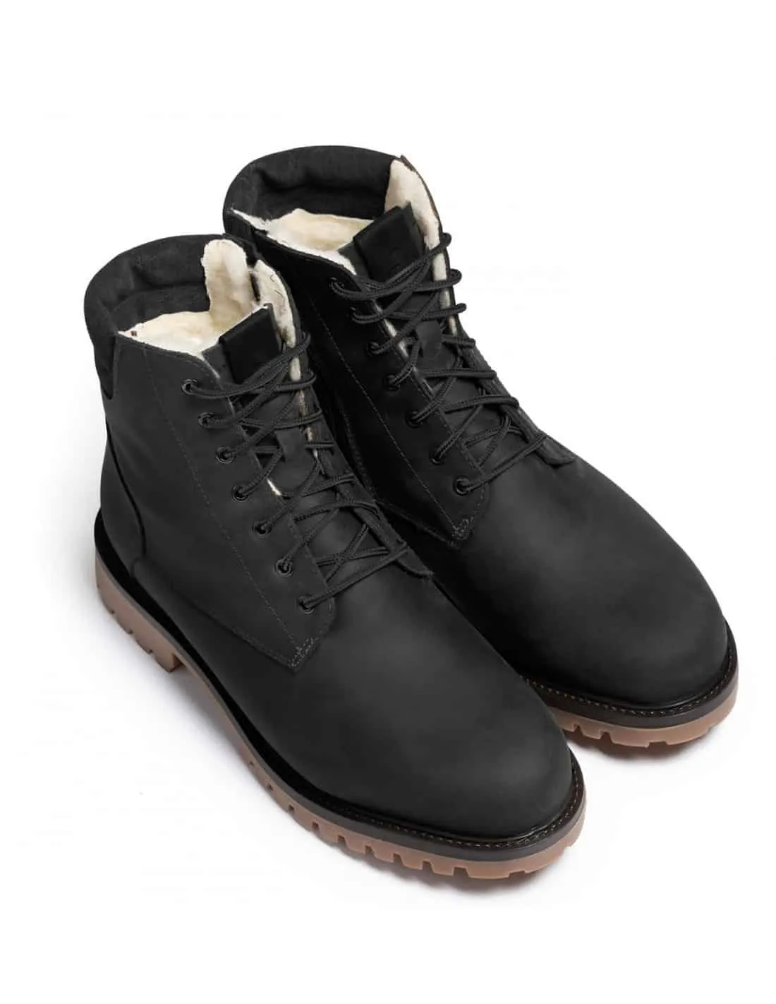 Bottes Hiver Homme Made in Canada doublée 100% laine naturelle