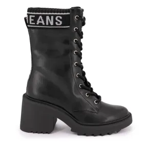 Bottines Boss logo noir Femme PEPE JEANS à prix dégriffé ! | 