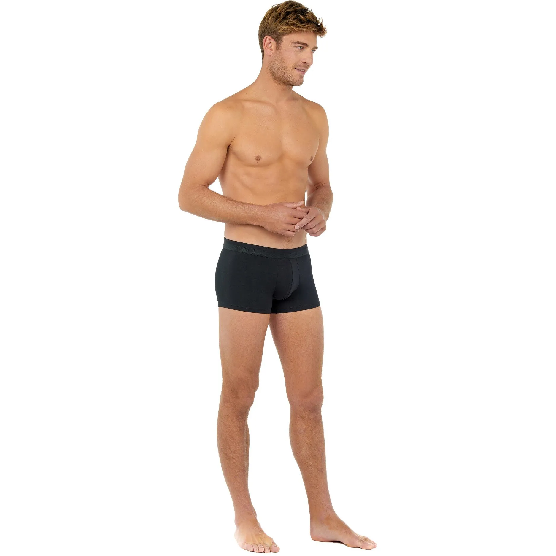 Boxer CLASSIC noir - HOM : vente shorty boxers homme HOM sur Homéose