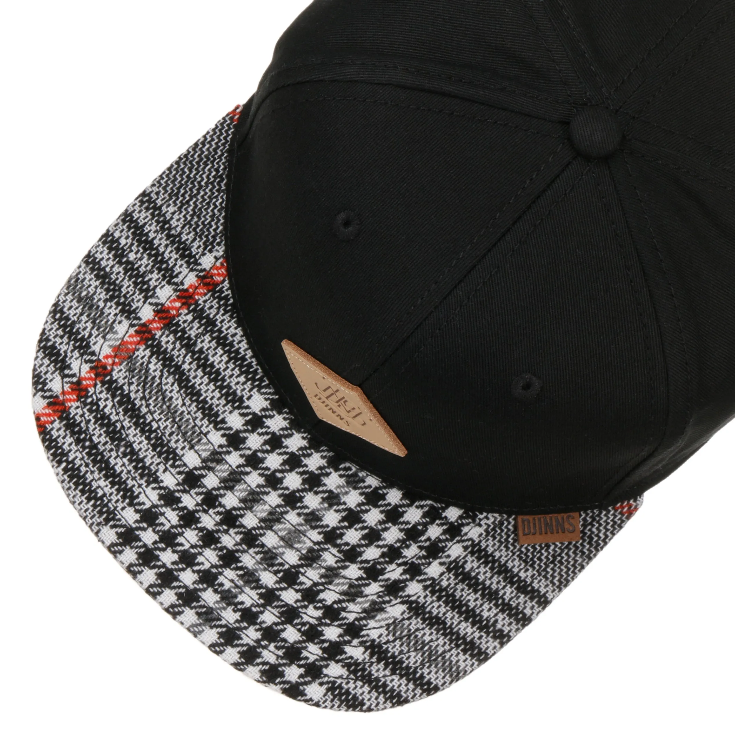 Casquette 6P SB Check Brim Tweed Rev. by Djinns --> Chapeaux, casquettes & bonnets en ligne ▷ Chapeaushop