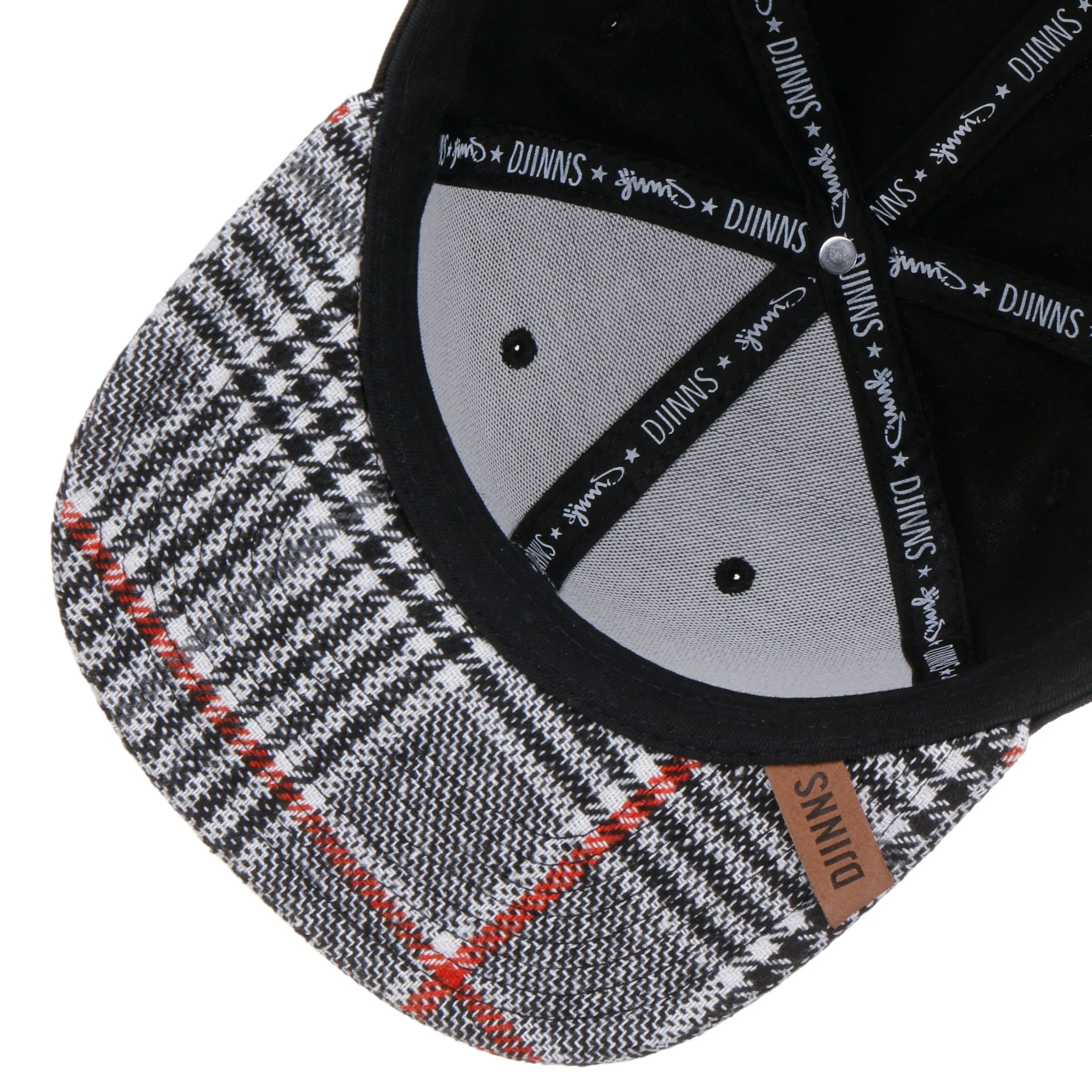 Casquette 6P SB Check Brim Tweed Rev. by Djinns --> Chapeaux, casquettes & bonnets en ligne ▷ Chapeaushop