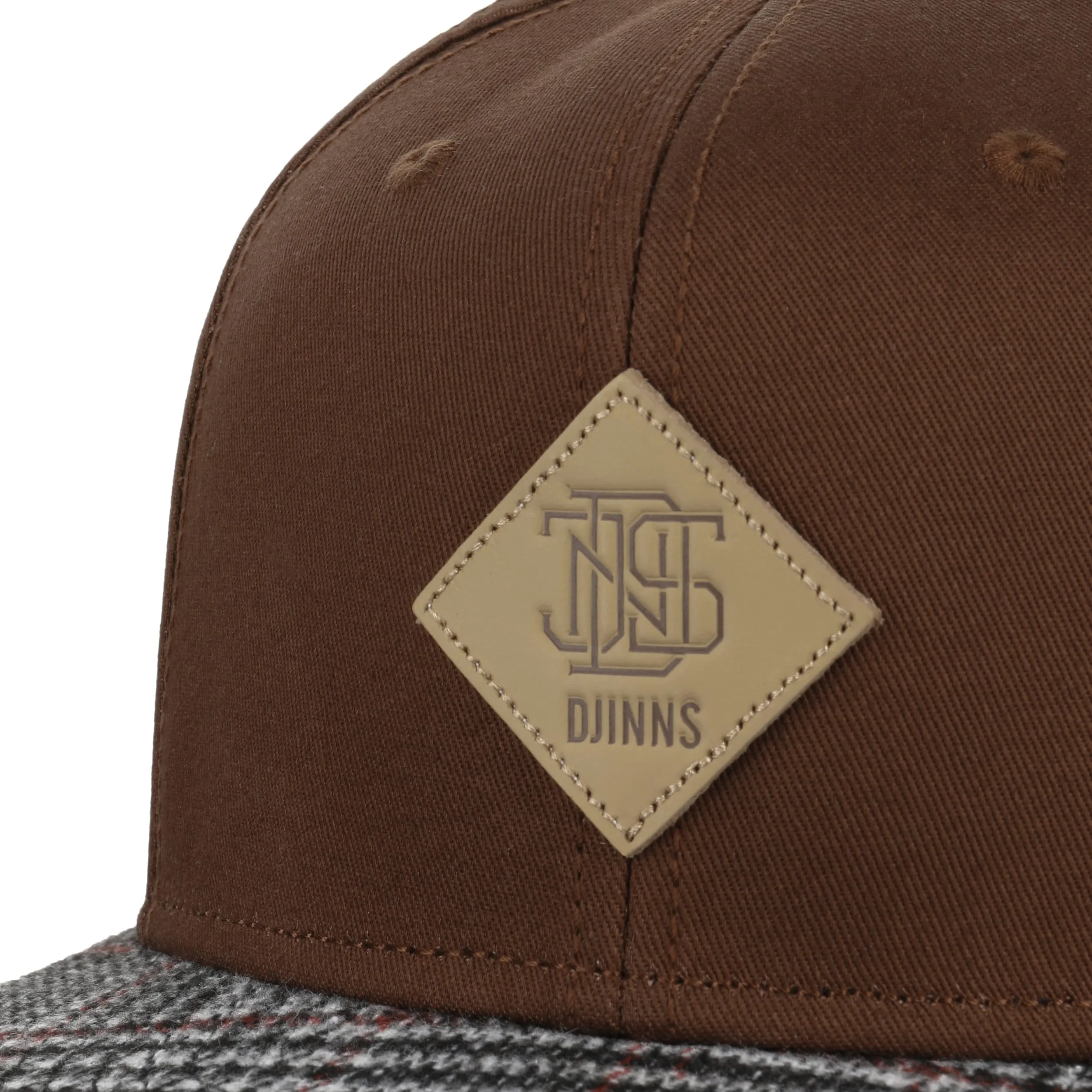 Casquette 6P SB Check Brim Tweed Rev. by Djinns --> Chapeaux, casquettes & bonnets en ligne ▷ Chapeaushop