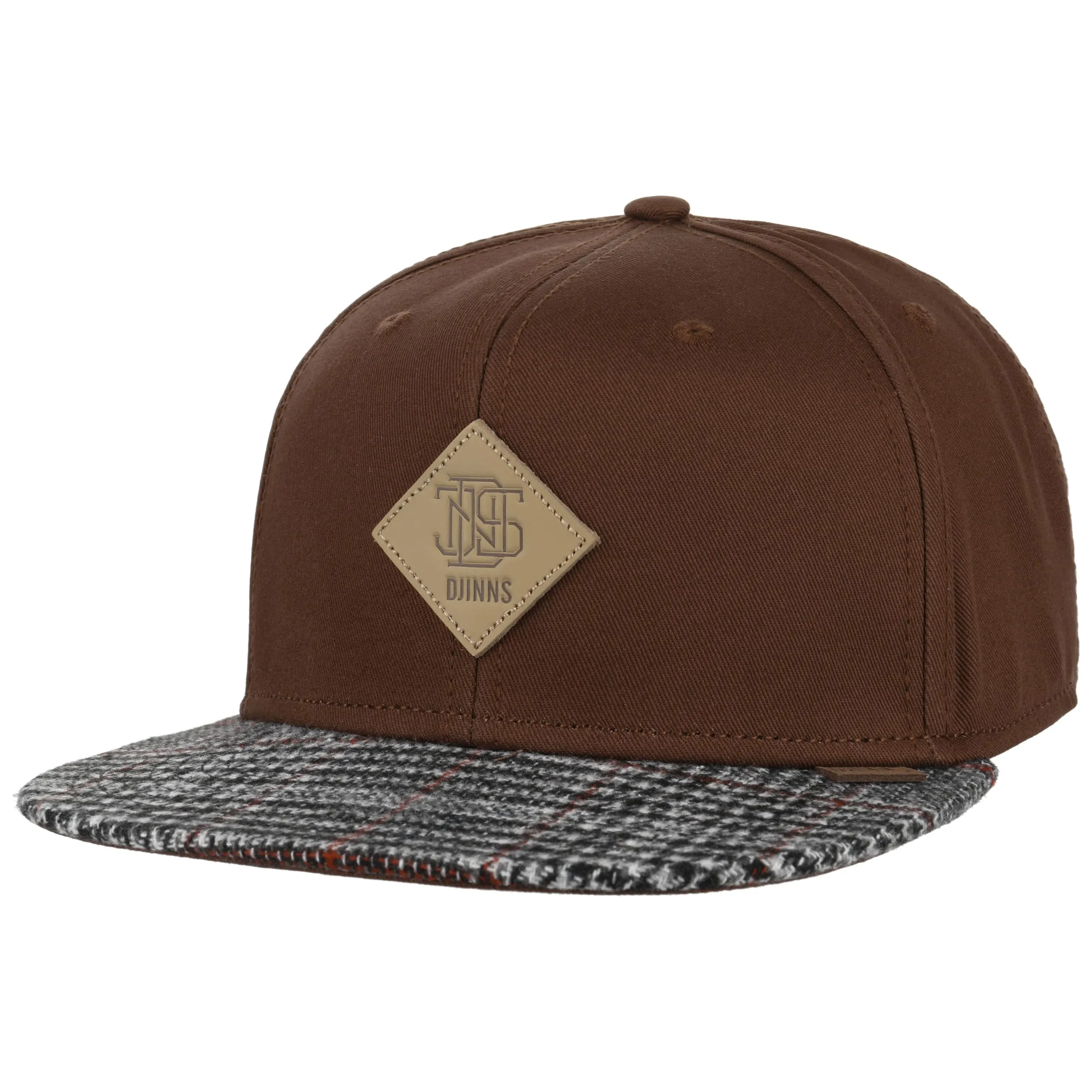 Casquette 6P SB Check Brim Tweed Rev. by Djinns --> Chapeaux, casquettes & bonnets en ligne ▷ Chapeaushop