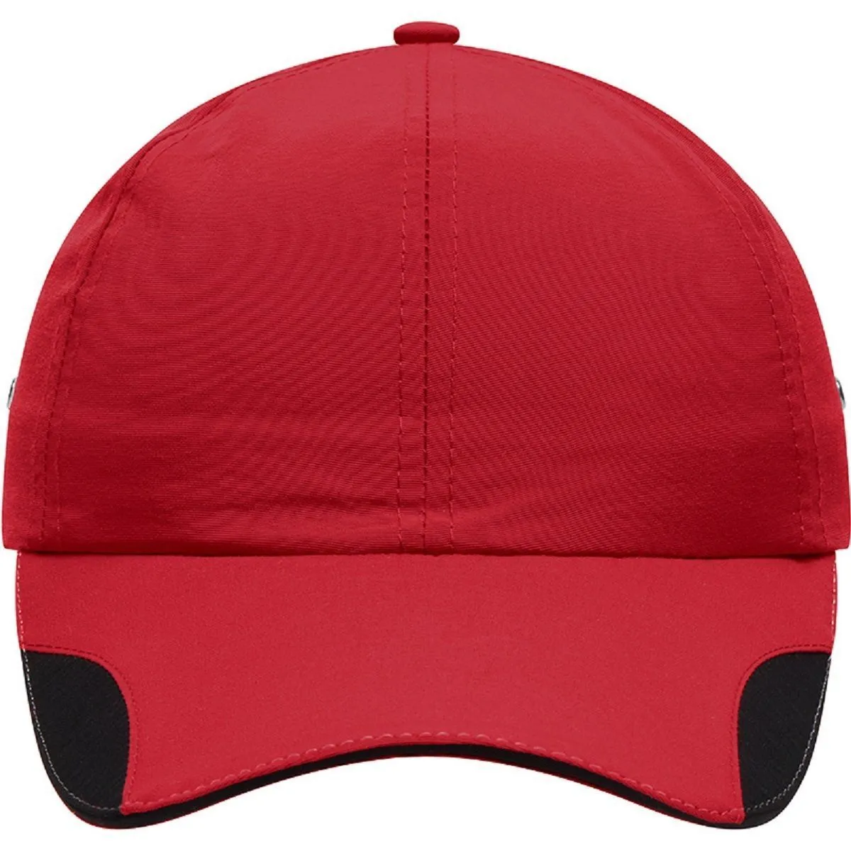 Casquette allure sportive - MB6203 - rouge et charbon 