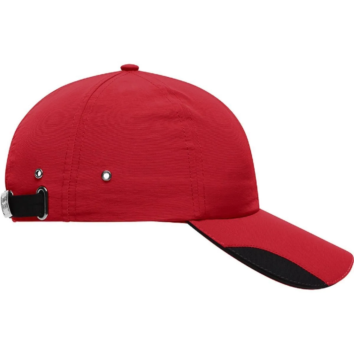 Casquette allure sportive - MB6203 - rouge et charbon 