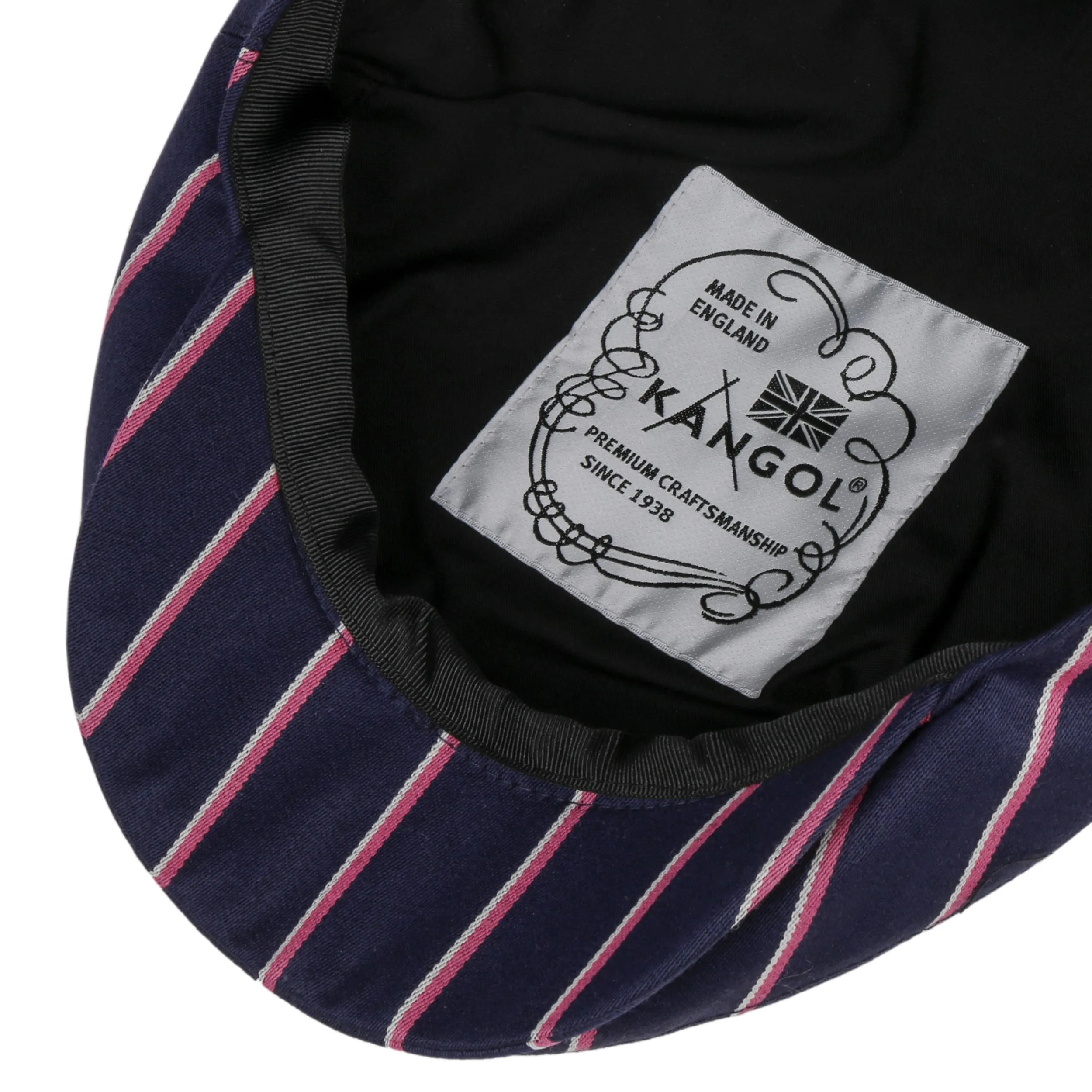 Casquette British Peebles Stripes by Kangol --> Chapeaux, casquettes & bonnets en ligne ▷ Chapeaushop