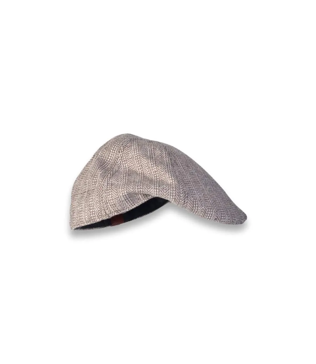 Casquette femme en viscose/laine - Couleur beige.