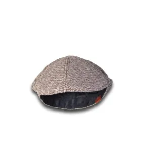 Casquette femme en viscose/laine - Couleur beige.