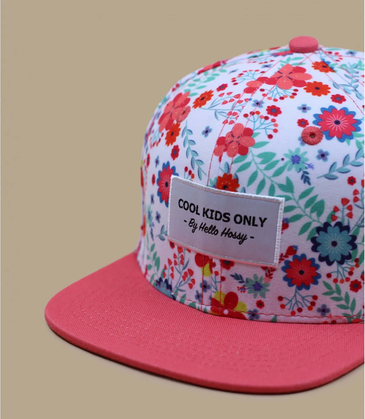 casquette fleurs fille - Snapback Liberty par Hello Hossy : Headict