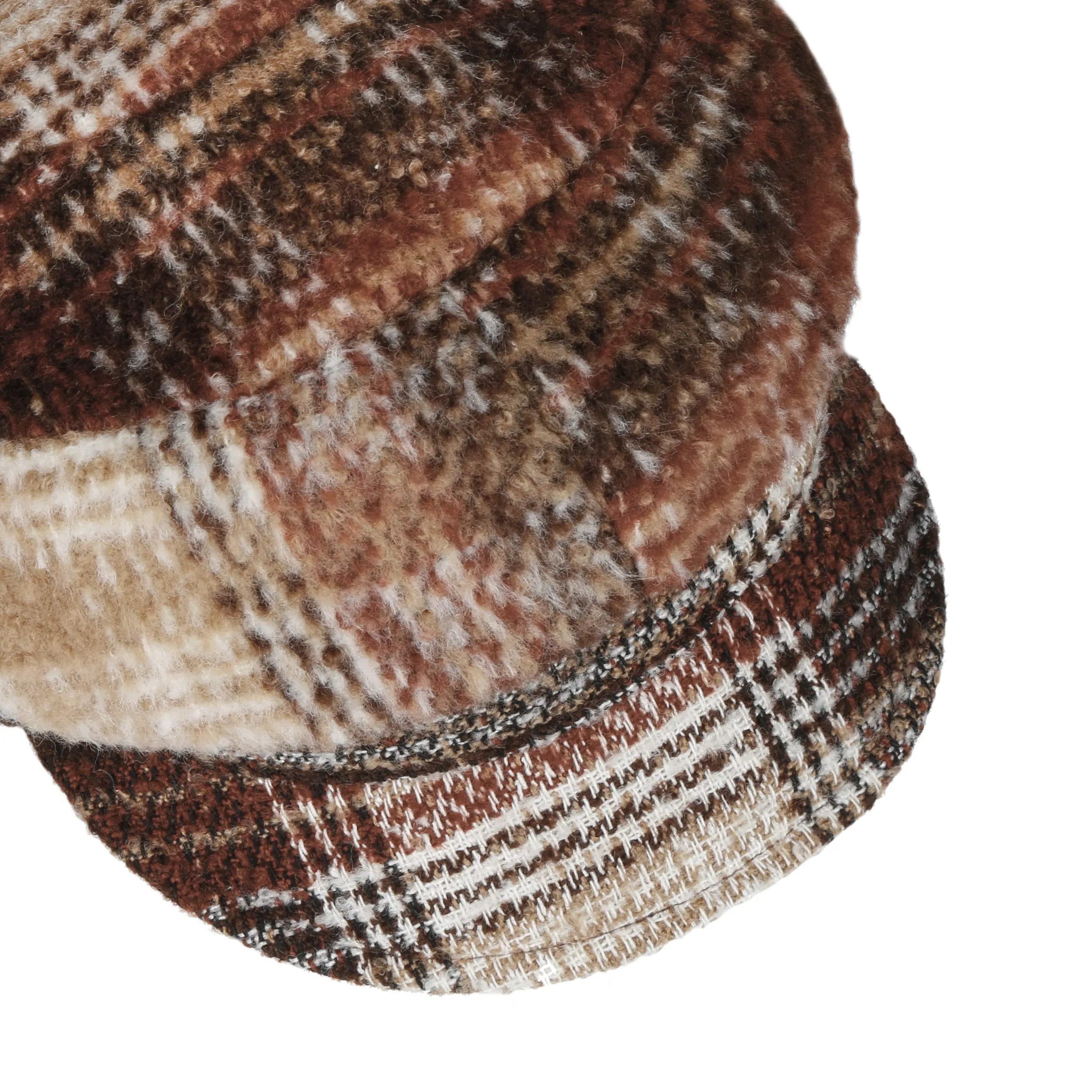 Casquette Gavroche Cansola Check by Seeberger --> Chapeaux, casquettes & bonnets en ligne ▷ Chapeaushop