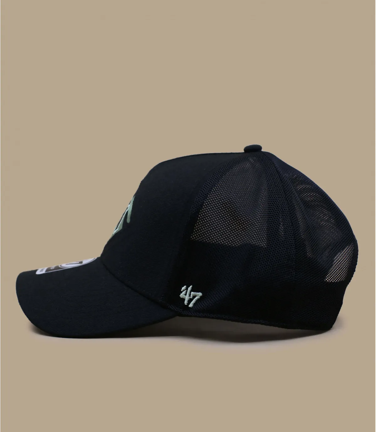 casquette trucker ny camo - Laser Cut MVP NY black 47 Brand : Headict