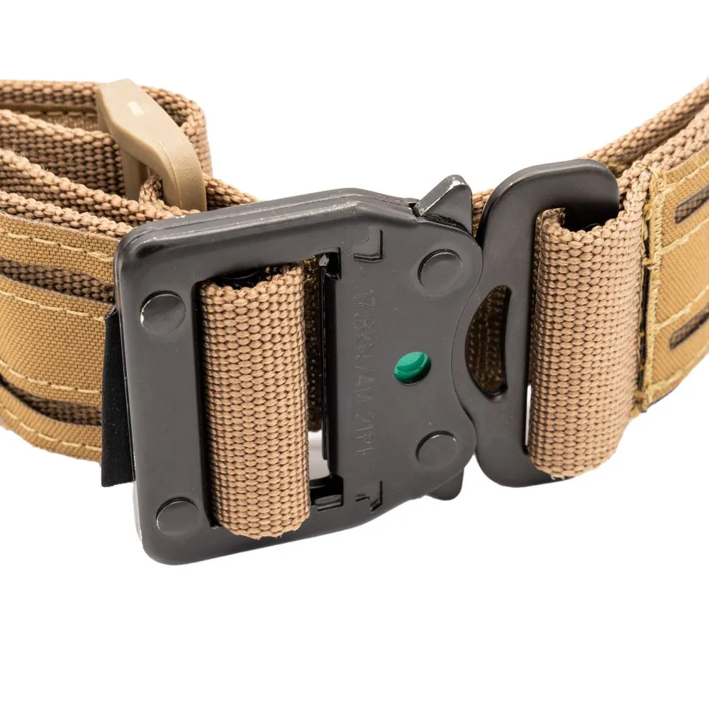 Ceinture cobra double Gunfighter coyote ADN Tactical - AMG Pro