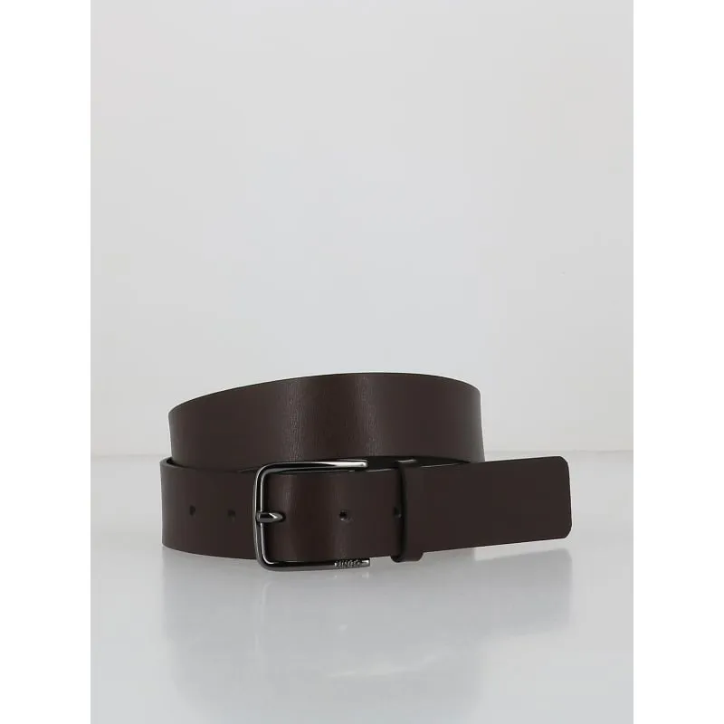 Ceinture en cuir bovin boucle en métal marron homme - Levis | wimod