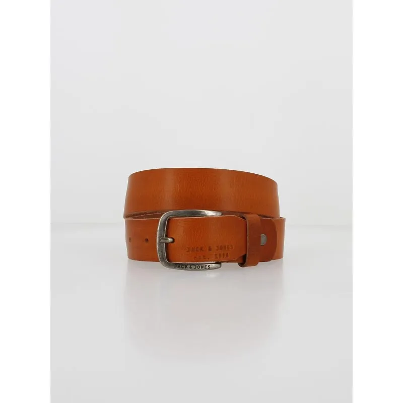 Ceinture en cuir bovin boucle en métal marron homme - Levis | wimod