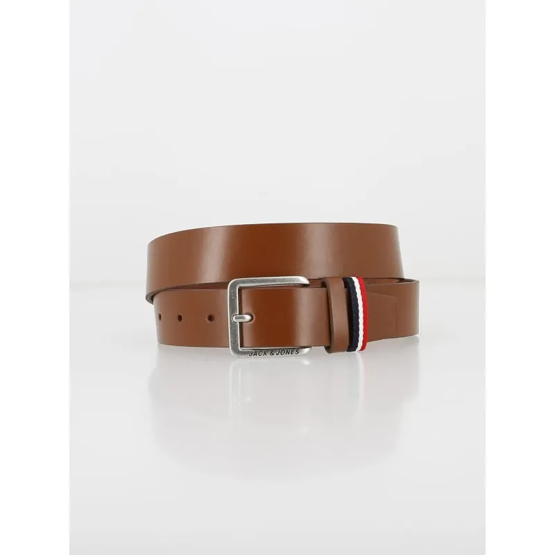 Ceinture en cuir bovin boucle en métal marron homme - Levis | wimod