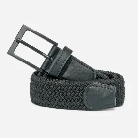 Ceinture noire en textile tressé - Accessoires Accessoires | ERAM