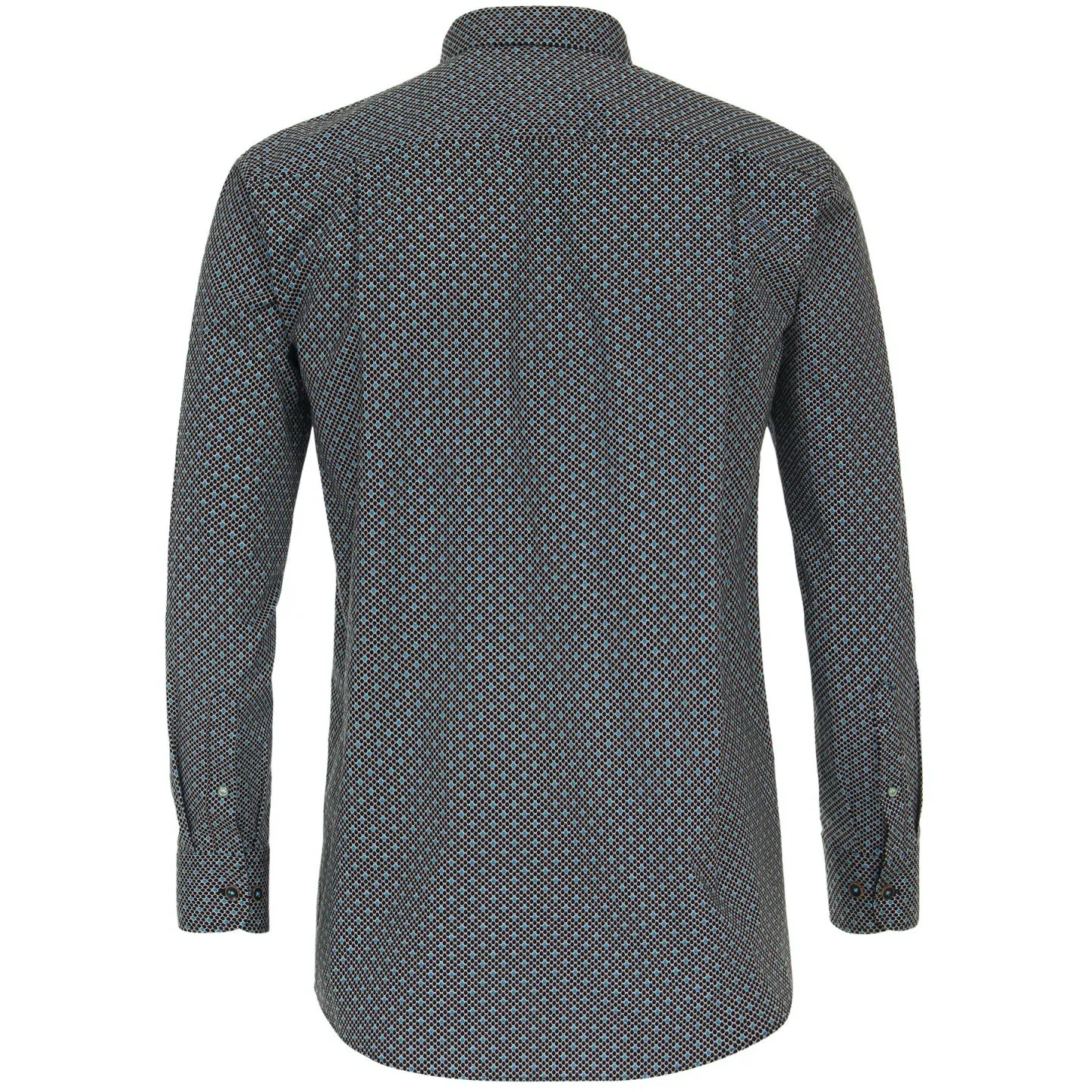 Chemise Imprimée Grande Taille Homme REDMOND - Tailles 3XL-6XL Disponibles | Motif Pois Stylisés