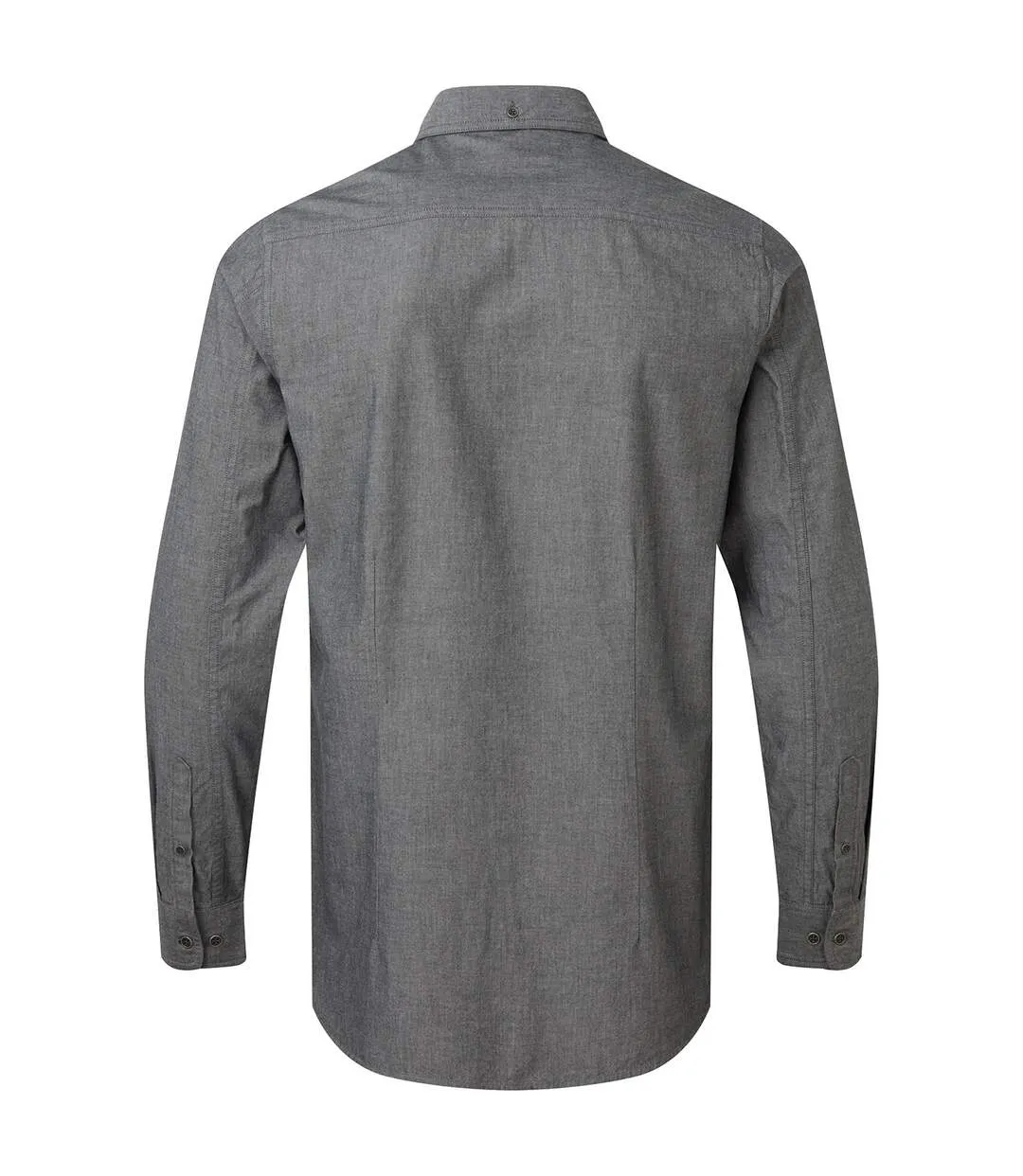 Chemise organic fairtrade certified homme denim gris Premier