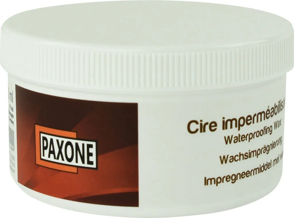 Cire imperméabilsante pour vêtements en coton huilé Paxone