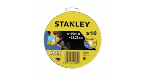 Disque de coupe Stanley 10 unités