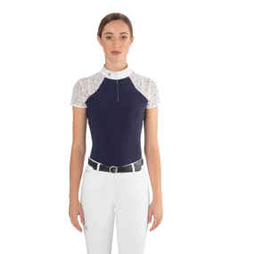 Ego7 - Polo de concours manches courtes femme Florentine marine