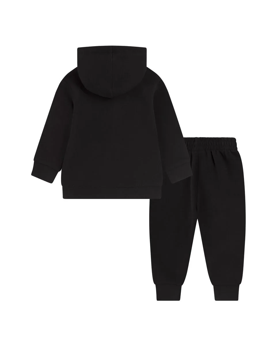 Ensemble sweat et pantalon Bébé garçon MJ ESSENTIALS FLC PO SET Noir