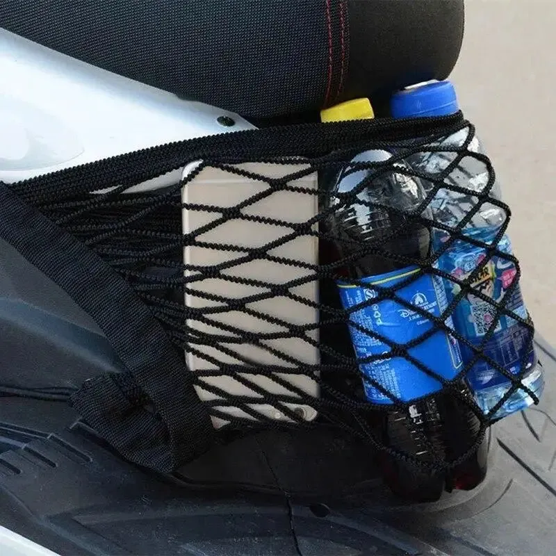 Filet à bagages et transport pour moto