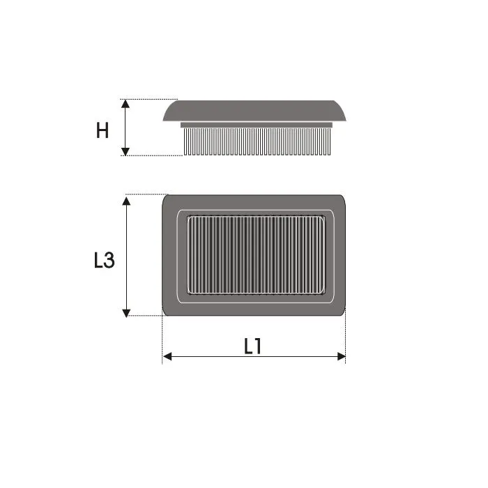 Filtre de remplacement GREEN FILTER pour MERCEDES Classe C ou Classe C Sport Coupe 