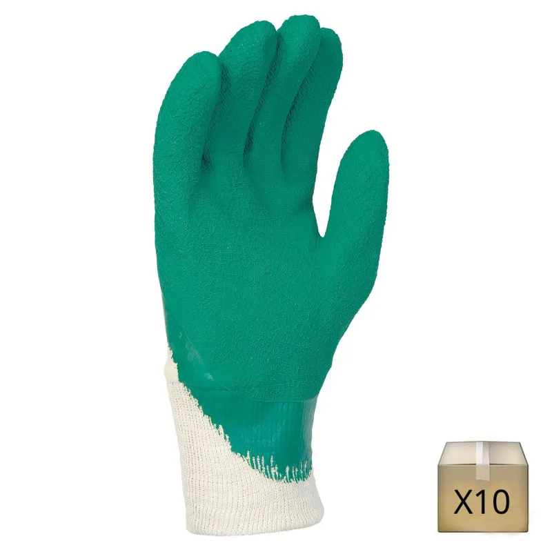 Gants de manutention enduit latex pour travaux lourds | SINGER SAFETY