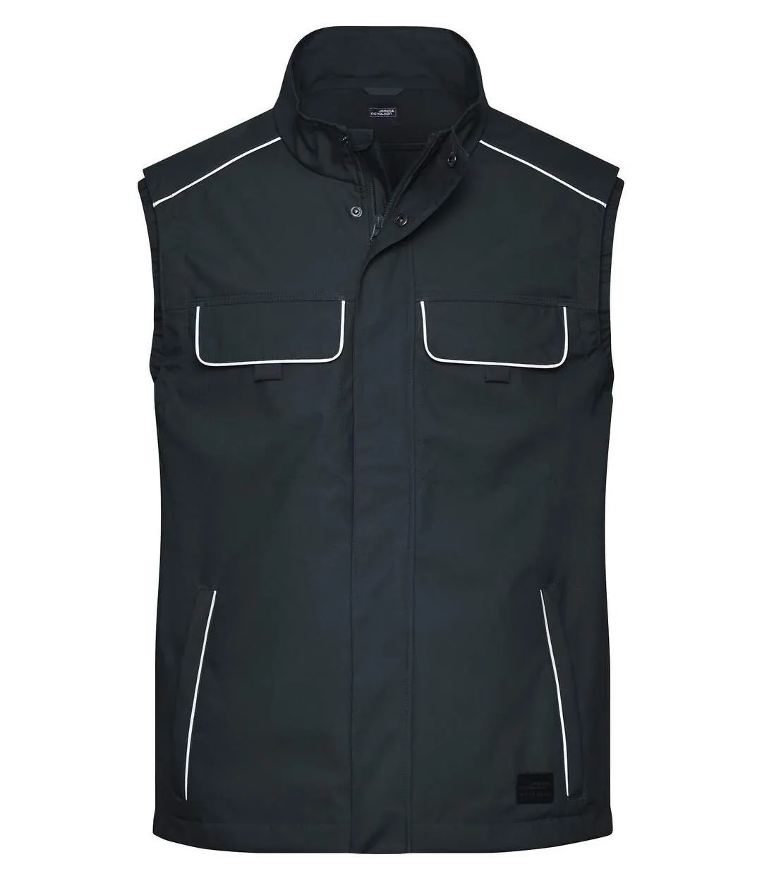 Gilet de travail léger softshell - JN881 - gris carbone