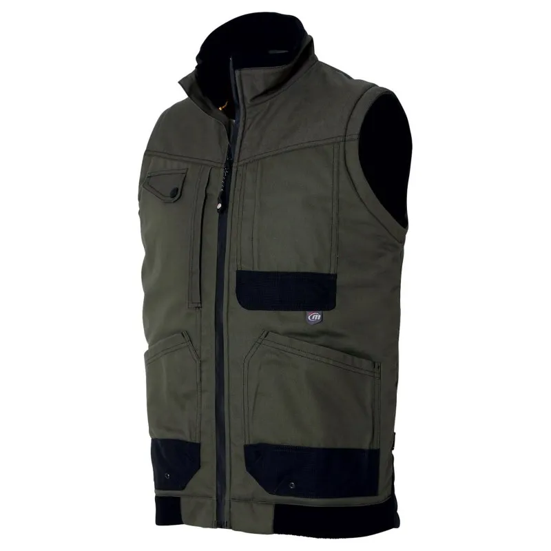 Gilet professionnel sans manche matelassée Molinel NATURTECH LIFE