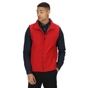 Gilet sans manche softshell souple coupe droite 2 couches 270 grs-m2 Flux homme Regatta