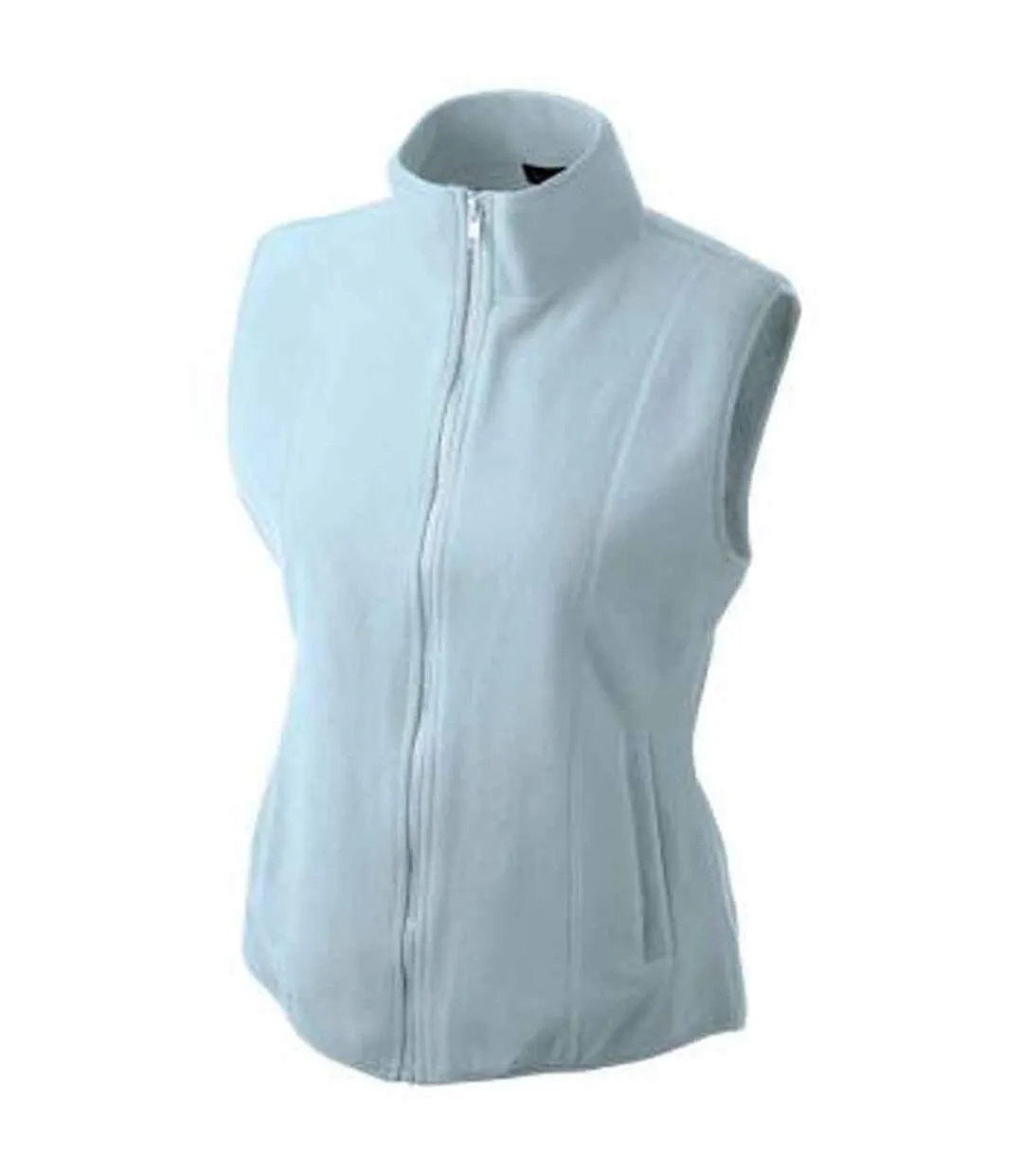 Gilet sans manches bodywarmer polaire femme - JN048 - bleu clair