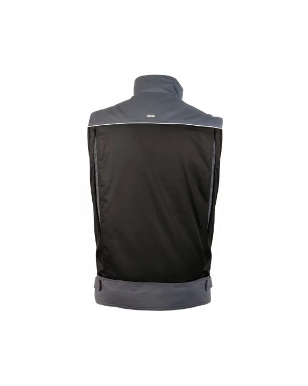 Gilet sans manches polaire Hulst noir et gris - DASSY